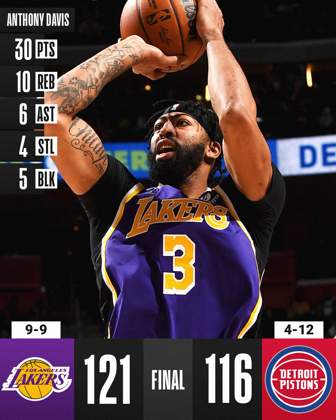 爱游戏平台-活塞战胜湖人，送对手劳燕重回